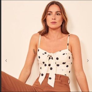 Reformation Ashland Top in Comet